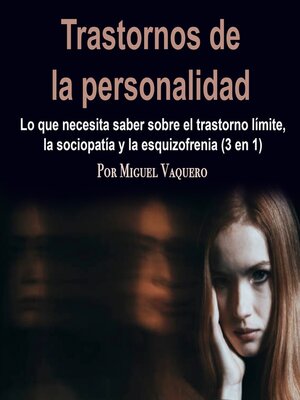 cover image of Trastornos de la personalidad